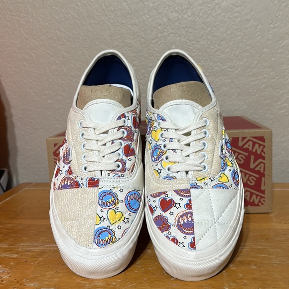 Vans classic Authentic Anaheim factory patch work quilted pattern limited - Picture 3 of 12